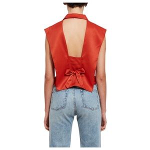 Opening Ceremony Open Back Blouse